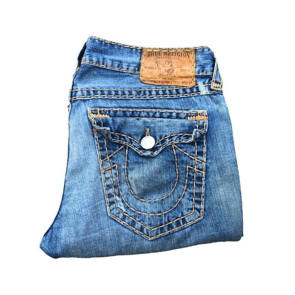 Vintage True Religion Jeans Size 36 BILLY SUPER T - Picture 4 of 8